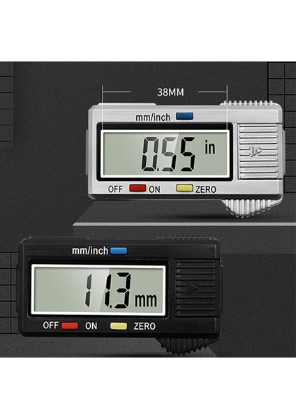 Siyah Opp Torba ile Karbon Fiber Sürmeli Kumpaslar 0-150MM Doğruluk 0.1 Elektronik Dijital Kumpas Plastik Ölçer Mikrometre Cetvel Ölçme Aletleri (Yurt Dışından) modelleri