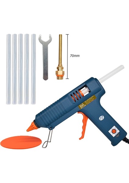 2.0X70MM Ab Sıcak Tutkal Tabancası 150W Ayarlanabilir Sıcaklık Tutkal Tabancası Memesi 11MM Tutkal Çubukları Profesyonel Endüstriyel Eriyik Tabancası Yapıştırıcı Sıcak Tabancası (Yurt Dışından)