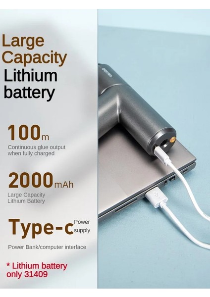 31409 10W Deli Kablosuz Sıcak Tutkal Tabancası Şarj Edilebilir Sıcak Eriyik Tabancası Ev Çocuk El Yapımı Dıy Sıcak Tutkal (Yurt Dışından) modelleri