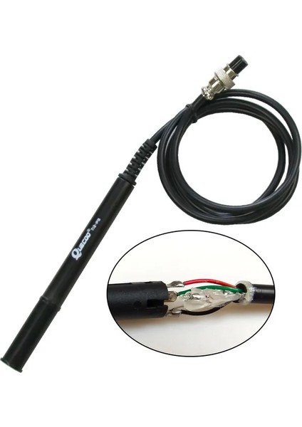 4c P9 Siyah Saplı Quecoo 4pin T12-M8 9501 907 P9 Kolu T12-952/942/956 Havya Istasyonu Sıcaklık Dijital Elektrik Kontrol Cihazı (Yurt Dışından)