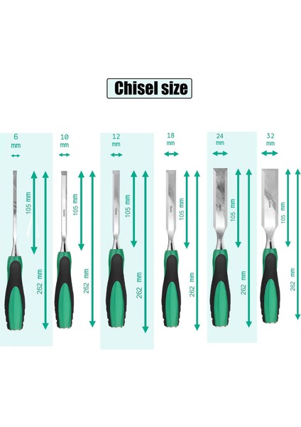 1PC-24MM Ahşap Oyma Keski Düz Oyma Bıçağı 6/8/10/12/14/18/20/24/30/32MM Marangoz Dıy Ağaç Işleme Araçları (Yurt Dışından)