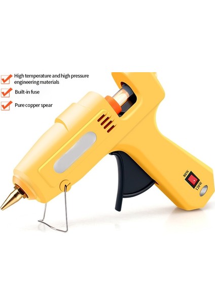 Yükseltilmiş Trompet Abd Moyotec Sıcak Tutkal Tabancası Tutkal Çubukları 20 W Endüstriyel Mini Silahlar Termo Elektrikli Isı Sıcaklık Aracı El Sanatları Onarım Aracı (Yurt Dışından) modelleri