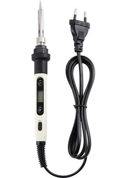 60W Gri 220V Ab Tak 60W/80W Elektrikli Havya Ayarlanabilir Sıcaklık Kaynak Onarım Araçları Seramik Isıtıcı Rework Istasyonu Isı Kalem (Yurt Dışından) fırsatları