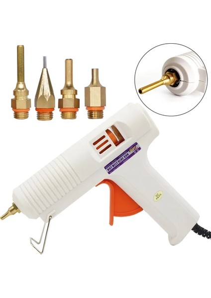 2.0X38MM 100W, Ab Sıcak Tutkal Tabancası 100W Sabit Sıcaklık Elektrikli Sıcak Eriyik Tabancası 1mm Meme 11MM Tutkal Çubukları Onarım Aracı (Yurt Dışından) fiyatları