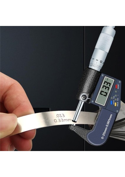 1 Adet 32 Bıçak Feeler Ölçer Metrik Boşluk Dolgu Evrensel Kalınlık Ölçer 0.04-0.88MM Yüksek Doğruluk Göstergeleri Ağaç Işleme Ölçüm Aracı (Yurt Dışından) indirimleri