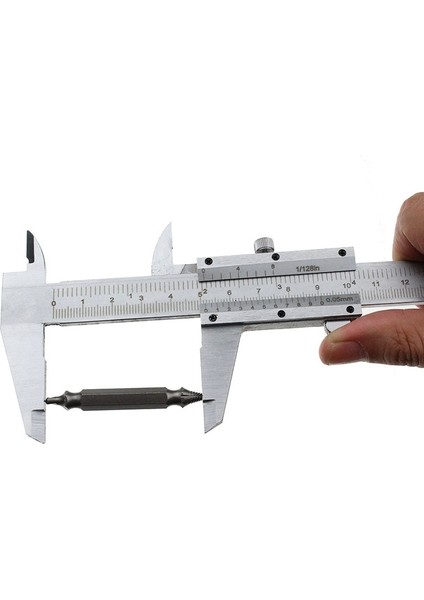 0-150MM 0.02 Sürmeli Kumpas 1/128 0.05MM Mikrometre Kumpaslar 150MM 0.02MM Sürgülü Ölçer Iç Dış Derinlik Adım Ölçüm Ölçüm Aracı (Yurt Dışından) fırsatları