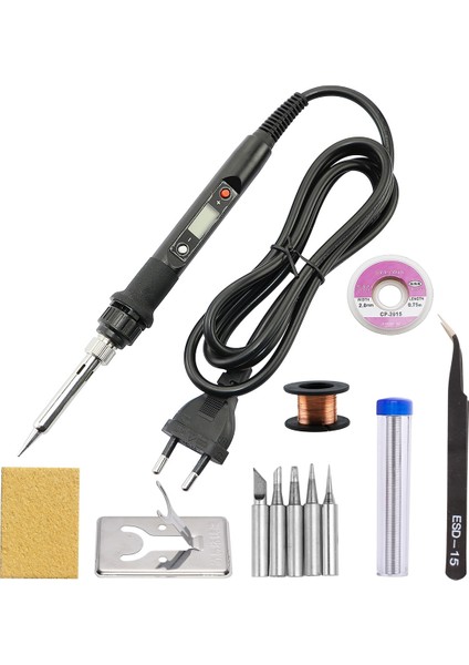 Beyaz Set-1 220V Ab Tak 80W Elektrikli Havya Otomatik Uyku Ayarlanabilir Sıcaklık Dijital Ekran 110V 220V Havya Kaynak Tamir Onarımı (Yurt Dışından) fiyatları