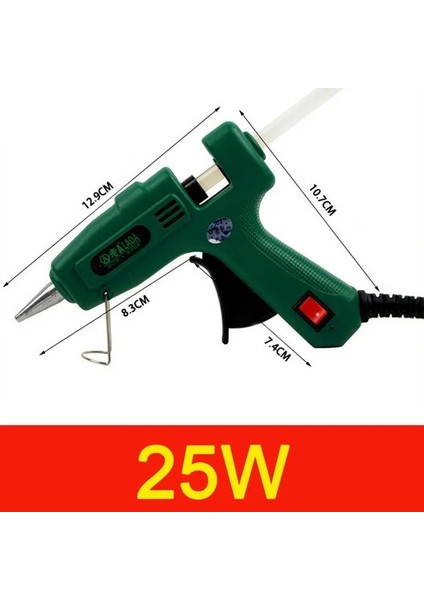 25W Laoa 25W/60W/100W/150W Sıcak Tutkal Tabancası Profesyonel Tabanca Bir Colle Mini Metal/ahşap Çalışma Sopa Kağıt Firkete Pu Çiçek (Yurt Dışından)