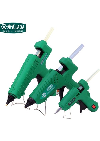 25W Laoa 25W/60W/100W/150W Sıcak Tutkal Tabancası Profesyonel Tabanca Bir Colle Mini Metal/ahşap Çalışma Sopa Kağıt Firkete Pu Çiçek (Yurt Dışından) fiyatları