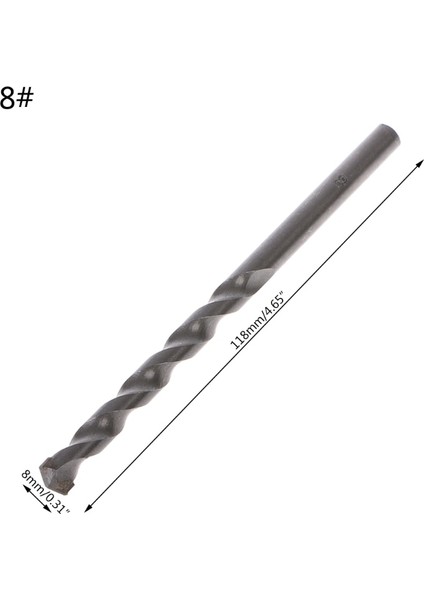 5mm Tungsten Karbür Matkap Ucu Duvarcılık Uçlu Beton Delme 4/5/6/8/10MM Güç F (Yurt Dışından) fırsatları