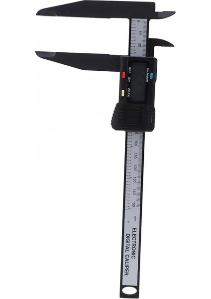 150MM 150MM/300MM Dijital Elektronik Kumpas Karbon Cetvel Uzun Çene Ölçme Aracı Yüksek Doğruluk 0.1mm Dijital Cetvel (Yurt Dışından)