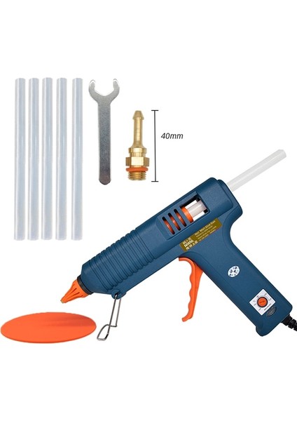 2.0X40MM Ingiltere Sıcak Tutkal Tabancası 150W Ayarlanabilir Sıcaklık Tutkal Tabancası Memesi 11MM Tutkal Çubukları Profesyonel Endüstriyel Eriyik Tabancası Yapıştırıcı Sıcak Tabancası (Yurt Dışından)