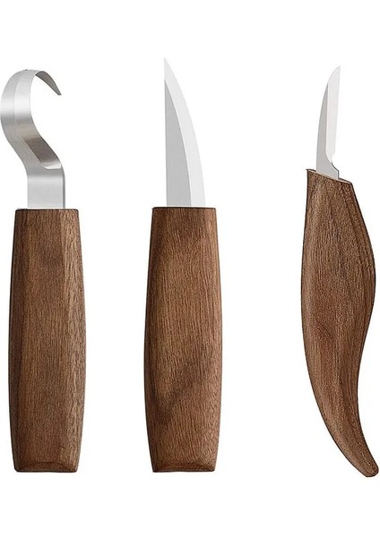 3 Adet Set A 3/5 Adet Keski Ağaç Işleme Kesici Oyma Seti El Aleti Seti Ahşap Oyma Bıçağı Dıy Soyma Ahşap Oyma Kaşığı Oyma Kesici (Yurt Dışından)