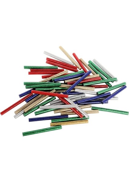 7.5cm Sim Çubukları Subbuteo 3.6V Akülü Tutkal Tabancası 20 Parça Tutkal Çubukları Glitter Mix (Tutkal Çubukları, 75X7 Mm, Gluey Sıcak Tutkal Çubuğu Aksesuarları) (Yurt Dışından)