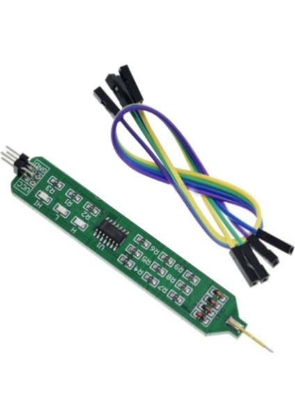 Yeşil 5V 3.3V Mantık Test Cihazı Kalem Yüksek Düşük Seviye Test Cihazı Dijital Devre Hata Ayıklayıcı Mantık Pulser Analizörü Tespit Probu W/dupont Hattı (Yurt Dışından) fırsatları