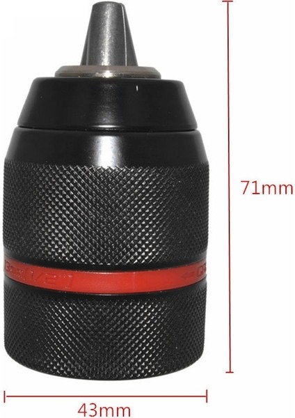 Stylea 1/2-20UNF 1.5 ~ 13MM Anahtarsız Matkap Chuck Metal Ağır Hex Shank/sds/soket Kare Dişi Adaptör Donanım Aracı Matkap Chuck (Yurt Dışından) fırsatları