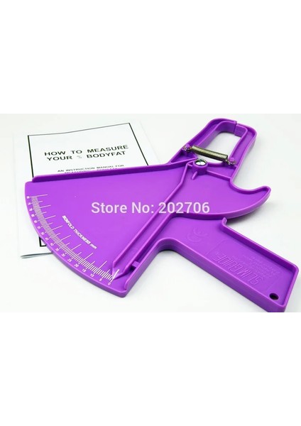 Siyah Profesyonel Ince Kılavuz Kaliper Vücut Yağ Kaliper Deri Kıvrımlı Kumpas Vücut Kumpas Vücut Yağ Test Cihazı Plicometros (Yurt Dışından) fırsatları