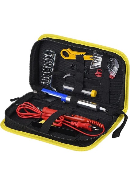 80W Kırmızı Set5 80W 220V Ab 80W LCD Havya Seti Ayarlanabilir Sıcaklık 220V/110V Lehim Kaynak Araçları Lehim Sökme Pompası Lehimleme Ipuçları Seramik Isıtıcı (Yurt Dışından)