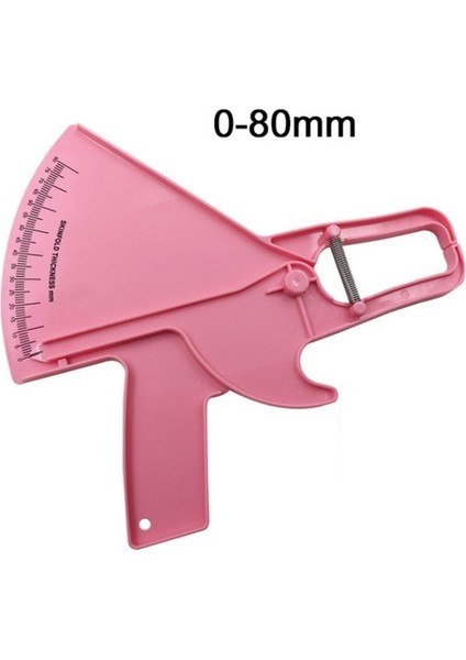 Pembe 80MM Vücut Yağ Kumpas Abs Pembe/yeşil Adipometre Skinfold Ölçümü 11*9.4*1.2 Inç Ağırlık Ölçme Cihazı Ölçme Araçları (Yurt Dışından)