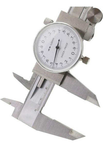 Altın 0.02MM Fabrika Çıkışı 0-6" Inç Kadran Vernier Kumpas 6 Inç .001" Şoka Dayanıklı Kadranlı Kumpas Ölçer Mikrometre (Yurt Dışından)