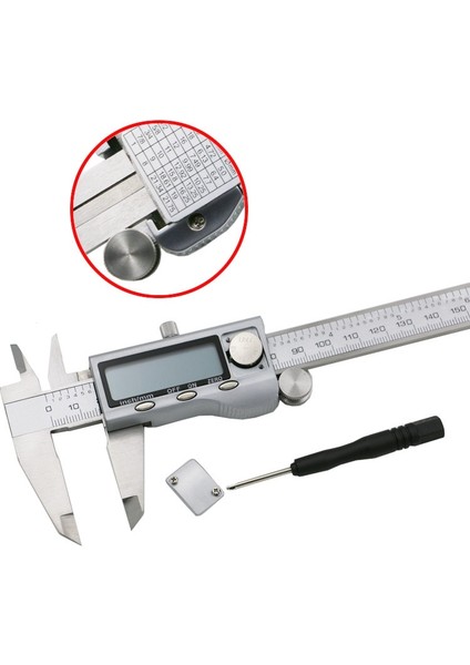 Karbon Fiber 0-150MM/6" Metal Kasa Dijital Kalıper Sürgülü Kumpas Paslanmaz Çelik Dijital Kumpas Karbon Fiber Dijital Gösterge Mikrometer (Yurt Dışından) indirimleri