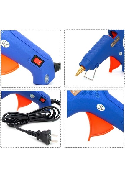 2.0X32MM 60W, Ingiltere Sıcak Tutkal Tabancası 60W Küçük Çaplı 1mm Bakır Meme Sıcak Eriyik Tabancası Küçük Açıklık Ev Manuel Sıcak Tabanca Tutkal Sopa Dıy Tutkal Tabancası (Yurt Dışından)