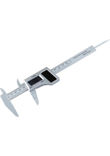 150MM 200MM 8 Inç Uzun Çene Fiber Güneş Dijital Kumpas Güneş Sürmeli Kumpas 150MM Cetvel Mikrometre Ölçer On/off Road Ep Gp Rc Araba (Yurt Dışından)