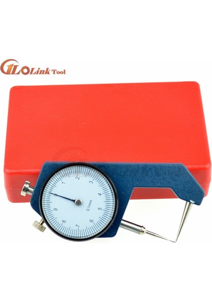0-10MM Tpye2 Kalınlık Kadran Ölçer 0-20MM Deri Kalınlığı Metal Test Cihazı Ölçü Leathercraft Aracı Zanaat 0-10MM Ölçer (Yurt Dışından) fiyatları