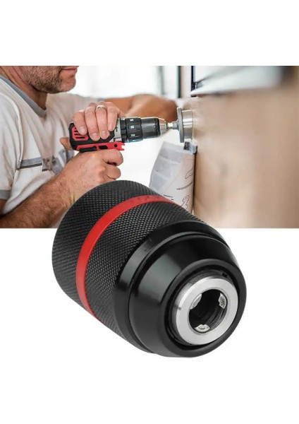 2-13MM Kendinden Sıkmalı Matkap Chuck 3/8-24UNF Konu 0.8MM-10MM Anahtarsız Metal Elektrikli Matkap Chuck El Elektrikli Matkap Hızlı Değişim Dri (Yurt Dışından) indirimleri