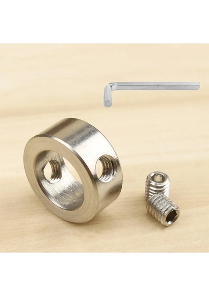 3mm 3-16MM Ağaç Işleme Matkap Bulucu 304 Paslanmaz Çelik Çift Delikli Vidalar Matkap Ucu Derinliği Durdurma Yaka Halka Pozisyoner Ahşap Aracı (Yurt Dışından)