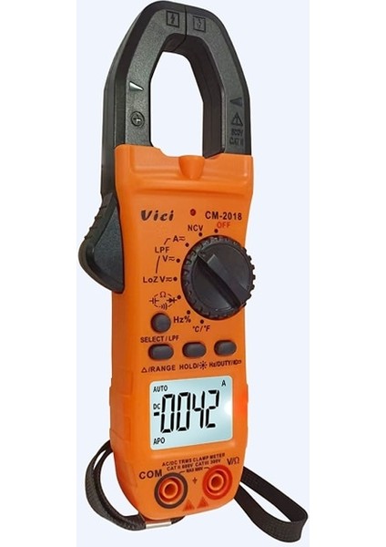 Orange Vici Dijital Ac Dc Pens Metre Loz Lpf Voltmetre 800A Akım Multimetre Ampermetre 60MF Kapasite Direnci Frekans Test Cihazı (Yurt Dışından) indirimleri