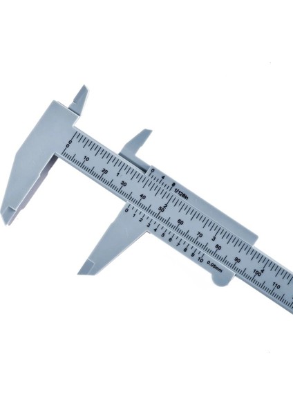 Şerit Taşınabilir 150 mm Plastik Kaş Ölçme Sürmeli Kumpas Dövme Kaliper Cetvel Plastik Kalıcı Makyaj Ölçüm Araçları (Yurt Dışından)