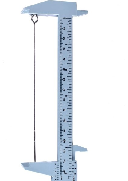 Şerit Taşınabilir 150 mm Plastik Kaş Ölçme Sürmeli Kumpas Dövme Kaliper Cetvel Plastik Kalıcı Makyaj Ölçüm Araçları (Yurt Dışından)