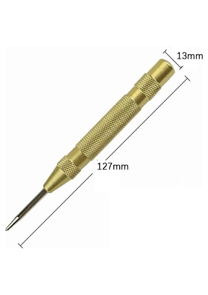 127MM Otomatik Merkez Zımbası Genel Otomatik Merkez Zımbası Ayarlanabilir Yaylı Metal Matkap Aracı Merkezi Delgeç Süper Güçlü (Yurt Dışından)