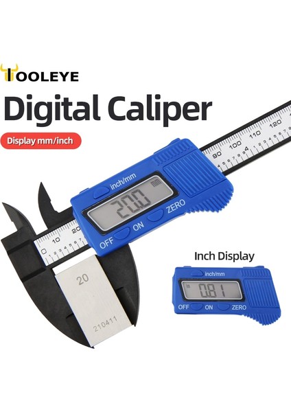 Kumpas Siyah 100 Dijital Sürmeli Kumpas Plastik Pakometre Dijital Cetvel Marangozluk Aletleri Kalibre Ölçme Aletleri Dijital Kumpaslar Derinlik Ölçerler (Yurt Dışından) fiyatları