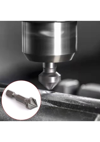 3 Adet 1/3 Adet 90 Derece Havşa Matkap Pah Ucu 1/4 "hex Shank Marangozluk Ağaç Işleme Açı Noktası Konik Kesme Kesici Bur Kaldırmak (Yurt Dışından) modelleri