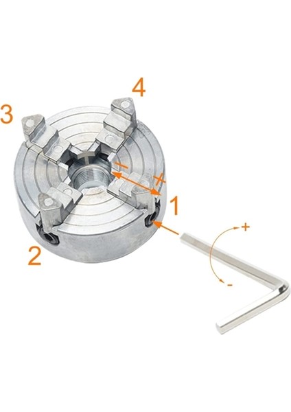 1 Takım Çinko Alaşımı 4 Çene/3 Çene Manuel Torna Aynası 125MM Kendinden Merkezleme W/montaj Cıvataları Taşlama Freze Torna Tezgahları Araçları (Yurt Dışından) fiyatları