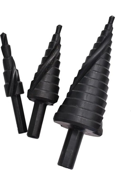 4-32MM 3 Adet Set 3 Adet/takım 4-32MM Yüksek Hız Çeliği Kobalt Kademeli Uç Seti Nitrojen Yüksek Hız Çeliği Spiral Metal Uç (Yurt Dışından) modelleri