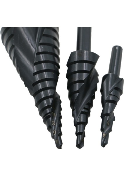 4-32MM 3 Adet Set 3 Adet/takım 4-32MM Yüksek Hız Çeliği Kobalt Kademeli Uç Seti Nitrojen Yüksek Hız Çeliği Spiral Metal Uç (Yurt Dışından) indirimleri