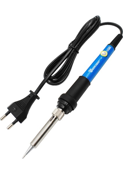 Mavi Set-1 110V Us Plug Versiyonu Elektrikli Havya 110V / 220V 60W Sıcaklık Ayarlanabilir Mini Saplı Isı Kalemi Lehim Istasyonu Ipuçları Standı Tel Aletleri (Yurt Dışından) fırsatları