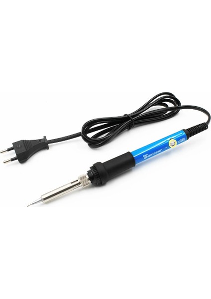 Mavi Set-1 110V Us Plug Versiyonu Elektrikli Havya 110V / 220V 60W Sıcaklık Ayarlanabilir Mini Saplı Isı Kalemi Lehim Istasyonu Ipuçları Standı Tel Aletleri (Yurt Dışından) indirimleri