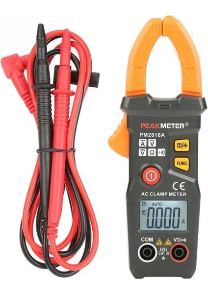 PM2016A Peakmeter PM2016A/PM2016S Arka Işık Dijital Ekran Kelepçe Multimetre 6000 Sayım Otomatik Aralığı Ac/dc Gerilim Akım Ölçer Ohmmetre (Yurt Dışından) fiyatları