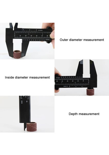 Type2 0-150 mm Yüksek Hassasiyetli Sürmeli Kumpas Mini Kumpas Koleksiyon Ölçme Aracı Kalibreli Dijital Öğrenciler Kaliperleri Araçları (Yurt Dışından) indirimleri