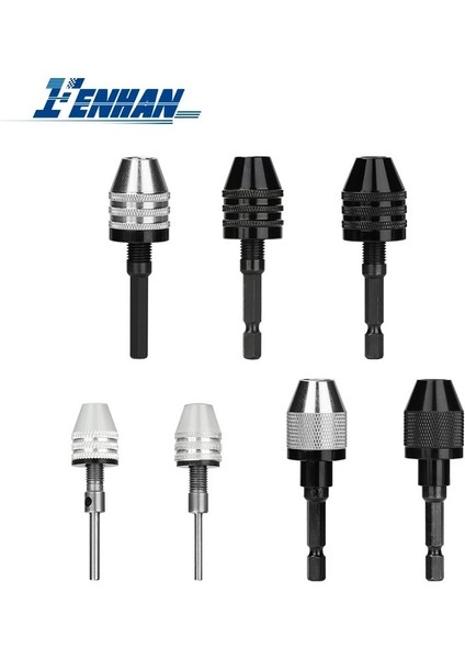 0.3-3.4mm B Matkap Ucu Chuck Hızlı Değişim Anahtarsız 0.3-3.4mm 0.3-6.5mm 0.3-8mm Yuvarlak/altıgen Şaft Mini Matkap Aynaları Adaptörü Dönüştürücü Aracı (Yurt Dışından) fiyatları