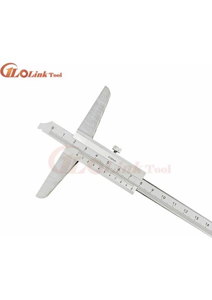 150MM 6 "0-150MM Derinlik Sürmeli Kumpas 0.02 Alüminyum Alaşımlı Metrik Ölçer Mikrometre Ölçme Araçları Yüksek Kalite (Yurt Dışından)