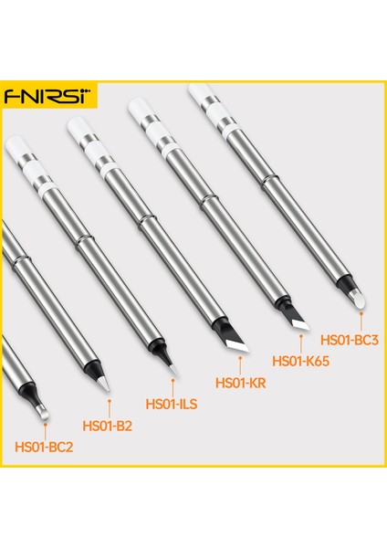 HS01-B2 Fnırsı Hs-01 Havya Ucu HS01-BC2 B2 Ils Kr K65 Bc3 Dahili Isıtma Tipi Kurşunsuz Havya Istasyonu Kiti (Yurt Dışından)