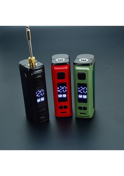 B-Black 120W Elektrikli Havya Kiti USB ile Ayarlanabilir Sıcaklık Elektrikli Havya Hızlı Isıtma Kaynak Aracı LED (Yurt Dışından) indirimleri