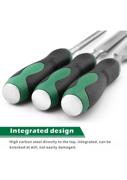 Bıçak Genişliği 12MM Ahşap Keski Seti Dıy Marangoz Aracı Düz Ağaç Işleme Keskiler Cr-V Profesyonel Oyma Bıçağı Oyma Ahşap Araçları (Yurt Dışından)