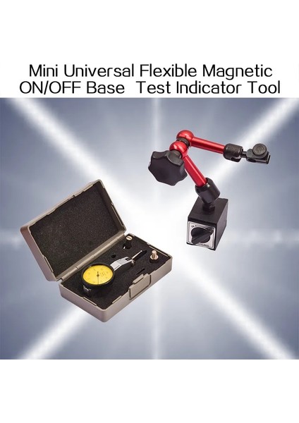 B Evrensel Manyetik Açma/kapama Tabanı Katlanabilir Tutucu Standı Digtal Analog 0-0.8mm Kadranlı Gösterge Ölçer Testi Ölçüm Aracı (Yurt Dışından) fırsatları