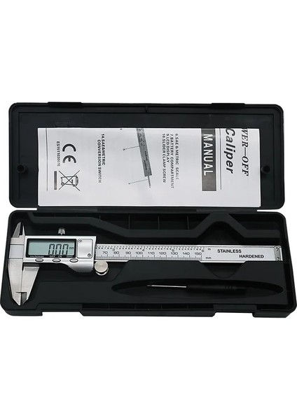 Kaliper Kutusu Xıngweıang 0-150MM/6 "metal Dijital Kalıper Sürgülü Kumpas Göstergesi Mikrometre (Yurt Dışından)